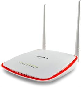 img 3 attached to 📶 Foscam FR305 WiFi Wireless 802.11N 300Mbps Router/Repeater with Amplified 2x Range & WPS Button