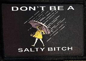 img 4 attached to 🧂 Don't Be Salty Morale Patch - Funny Tactical Patch - Made in the USA