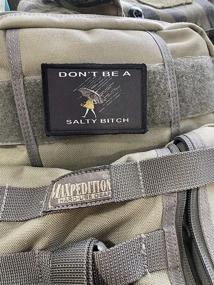 img 3 attached to 🧂 Don't Be Salty Morale Patch - Funny Tactical Patch - Made in the USA