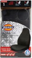 🚗 protect your car seats with the durable dickies heavy duty water-resistant trader seat cover logo