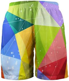 img 2 attached to 👖 Hgvoetty Galaxy Pattern Shorts with Pockets: Stylish Boys' Clothing