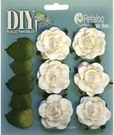 paintables darjeeling garden rosettes pkg white painting, drawing & art supplies logo