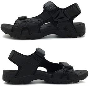 img 3 attached to 🏃 FUNKYMONKEY Athletic Sport Sandals - Durable and Comfortable Outdoor Footwear