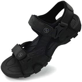 img 2 attached to 🏃 FUNKYMONKEY Athletic Sport Sandals - Durable and Comfortable Outdoor Footwear