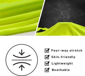 img 1 attached to 🚴 Premium Dooy Men's Thermal Cycling Jersey with Full Zipper and Rear Pockets - Ultimate Biking Shirt for Long Sleeve Performance