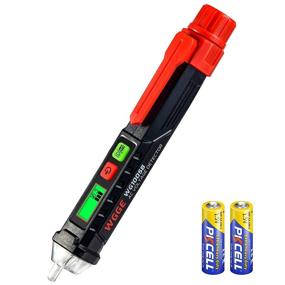 img 4 attached to 🔌 WGGE AC Voltage Tester/Non-Contact Voltage Tester with Dual Range AC 12V-1000V/48V-1000V: LCD Display, Flashlight, Buzzer Alarm