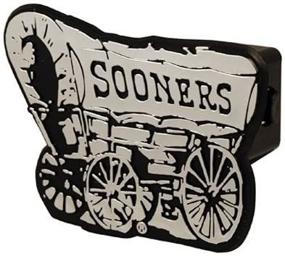 img 1 attached to Oklahoma Sooners Trailer Hitch Cover