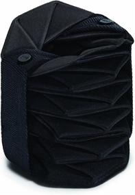 img 1 attached to 🍷 Stylish BUILT Origami Collapsible Wine Tote in Black - Convenient, Compact, and Chic!