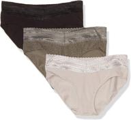 warners blissful benefits multipack platinum women's clothing for lingerie, sleep & lounge logo