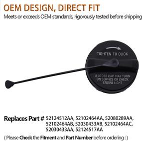 img 3 attached to Compatible Commander Cherokee，Replace 52030433AB 52124512AA