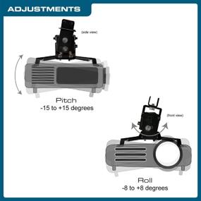 img 4 attached to QualGear QG PM 002 BLK Универсальный потолочный проектор