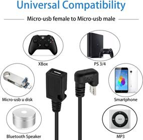 img 1 attached to Poyiccot Extension Extender Charging Smartphone