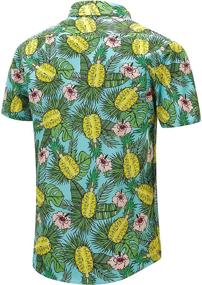 img 2 attached to Hawaiian Sleeve Printed Summer Shirt - EVNMENST