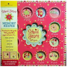 img 4 attached to 📚 Deluxe Girl's School Years Sweet Memories Album by Publications International