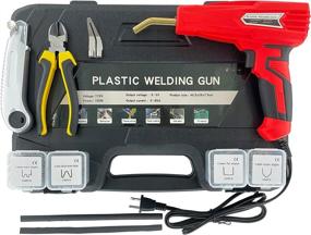 img 3 attached to Allturn Upgraded 100w Hot Stapler: Ultimate Car Bumper Repair Kit with Plier, Knife, Staples & Welding Gun