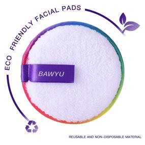 img 1 attached to 🧼 BABYU Reusable Microfiber Makeup Remover Pads: Ideal for Heavy or Eye Makeup! (Pack of 3 + Bonus Headband)