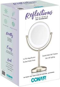 img 3 attached to 🔍 Conair Reflections BE21GD: Enhance Your Beauty with LED Lighted Magnifying Mirror