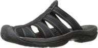 👞 black gargoyle aruba sandals by keen logo