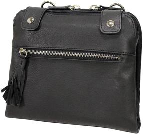 img 1 attached to 👜 Stay Organized on the Go with GTM Gun Tote'n Mamas Cross Body Organizer