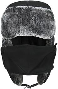 img 2 attached to 🧢 Trapper Windproof Ushanka Earflap Detachable Boys' Hat for Ultimate Outdoor Protection