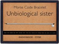 bracelets initial unbiological friendship inspirational logo