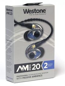 img 1 attached to 🎧 Westone UM Pro20: High Performance Noise-Isolating In-Ear Monitors - Blue