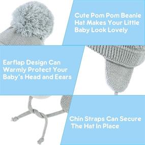 img 2 attached to FZ FANTASTIC ZONE Toddler Earflap Boys' Accessories ~ Cold Weather