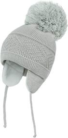 img 4 attached to FZ FANTASTIC ZONE Toddler Earflap Boys' Accessories ~ Cold Weather