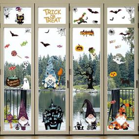 img 3 attached to Halloween Stickers Double Sided Removable Decoration