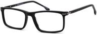 occi chiari rectangular prescription eyeglasses logo