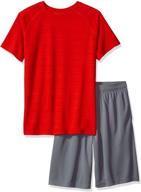 hanes sport heathered performance heather boys' clothing sets: the ultimate activewear collection logo