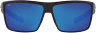 enhance visibility and style with costa del mar rectangular polarized 580p sunglasses logo