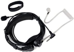 img 4 attached to KENMAX Throat Acoustic Earpiece Headset