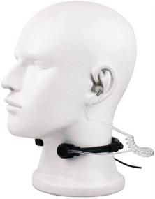 img 3 attached to KENMAX Throat Acoustic Earpiece Headset