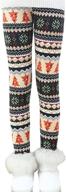 👧 allesgut girls' velvet leggings: cozy thermal winter footless tights for 2-8 years logo