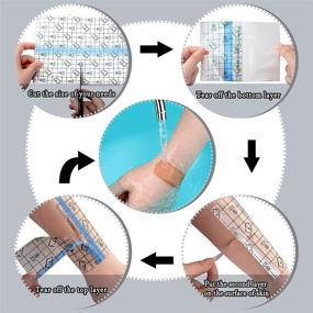 img 2 attached to Aftercare Dressing Transparent Waterproof Adhesive