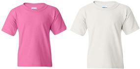 img 2 attached to 👕 Gildan DryBlend T Shirt 2 Pack - Medium Boys' Clothing and Tops, Tees & Shirts: Enhanced Comfort and Style!