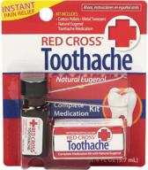 relieve toothache fast with red cross toothache outfits 1/8 oz logo