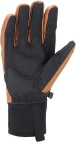 img 2 attached to Carhartt Mens Flexer Glove Black Men's Accessories in Gloves & Mittens