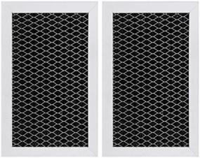 img 4 attached to 🔥 High-Quality Microwave Charcoal Filter Replacement for GE JX81J, WB02X11536, WB06X10823 - 2 Pack
