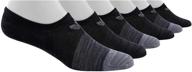 🧦 adidas originals women's space dye super no show socks (6-pack) логотип