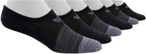 img 4 attached to 🧦 adidas Originals Women's Space Dye Super No Show Socks (6-Pack)