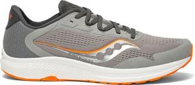 img 1 attached to 👟 Saucony Freedom Men's Athletic Shoes in Black Gum Size 9.5