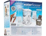 🚿 waterpik waterflosser ultra and traveler flosser with 12 accessory tips & tip storage case: optimal dental care on-the-go logo
