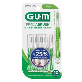 img 3 attached to 🦷 GUM-872H Sunstar Proxabrush Go-Betweens Tight Cleaners - Pack of 10