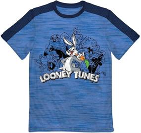 img 3 attached to 🌈 Boys Looney Tunes Warner Brothers 3-Piece T-Shirt Tank Top Short Set: Comfortable and Stylish Apparel for Kids!