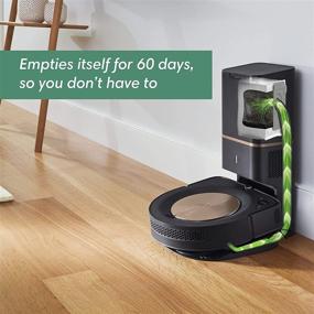 img 2 attached to 🧹 iRobot Roomba s9+ (9550) Automatic Dirt Disposal Robot Vacuum - Wi-Fi Connected, Smart Mapping, Powerful Suction, Corner Cleaning, Ideal for Pet Hair, Black