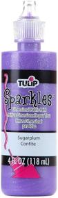 img 1 attached to 🌷 Tulip Sparkles Dimensional Paint 4 Fl Oz: Vibrant and Glittery | Pack of 1