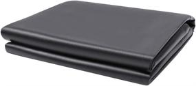 img 4 attached to 🎱 Boshen Heavy-Duty Leatherette Billiard Pool Table Cover - 7, 8, 9FT Furniture Protection