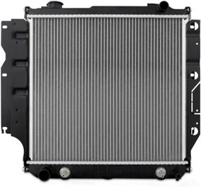 img 3 attached to 🚙 Mishimoto 1987-1995 OEM Replacement Radiator for Jeep Wrangler YJ, L4 & L6